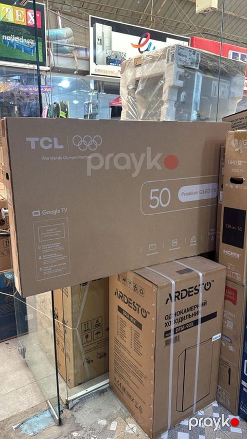 TCL 50" Premium QLED TV – Google TV Xüsusiyyətlər: - Ekran ölçüsü: 50 — Bakı