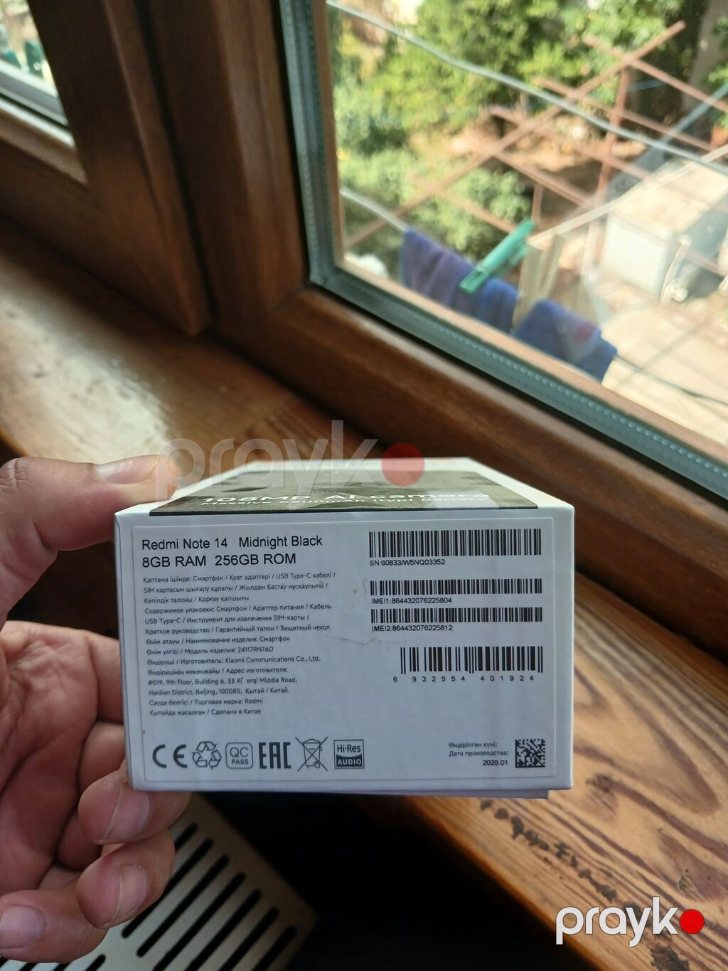 Redmi Note 14, 256 GB, rəng - Qara, İki sim kartlı — Xiaomi, Bakı (5)