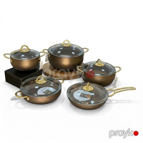 Qab-qacaq dəsti, qranit, 10 parça — Bakı