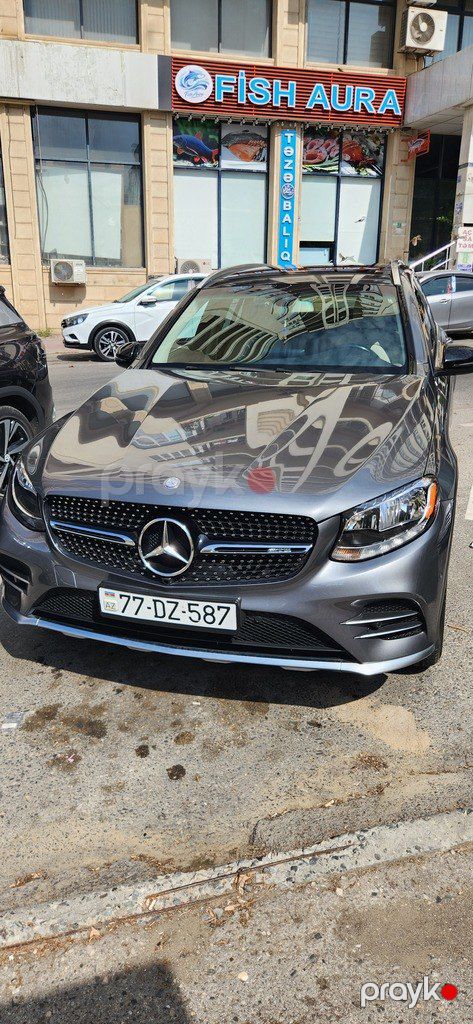 Mercedes GLC 300, 2.0 L, 2016 il, 119 500 km — Avtomobillər, Bakı (6)