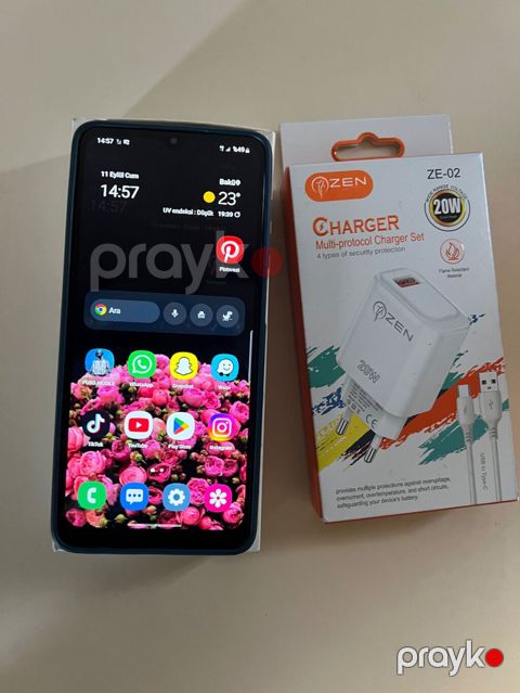 Samsung Galaxy A12, 64 GB, rəng - Qara, Sensor — Bakı