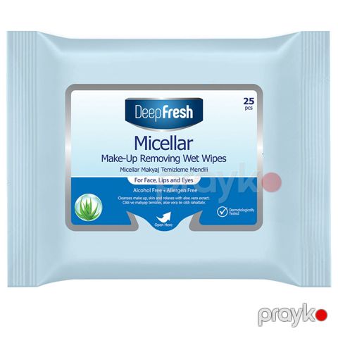 Makiyajın silinməsi üçün nəm salfetlər Deep Fresh 25 əd — Bakı