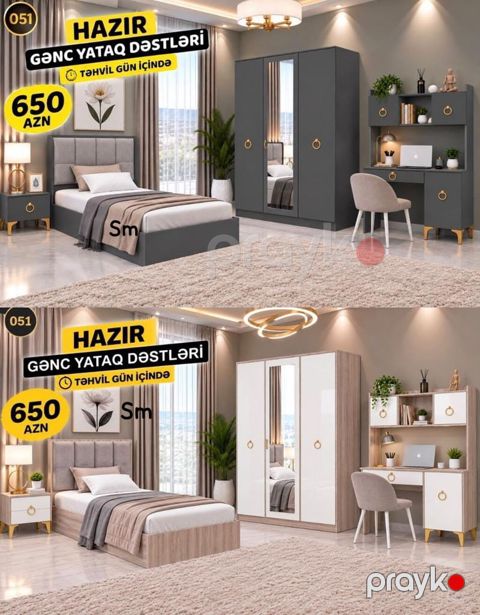Hazır Gənc Yataq Dəstləri – 051 Qiymət: 650 AZN Təhvil: Gün içində — Digah