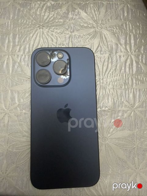 IPhone 15 Pro, 128 GB, Blue Titanium, Face ID — Bakı