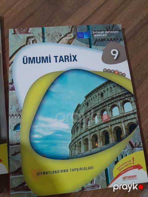 DİM nəşrlərindən ibarət dərs vəsaitləri paketi - Ümumi tarix – 9-cu — Bakı