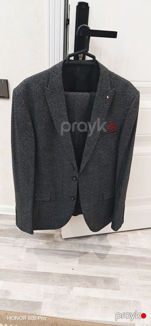 Format Men’s Wear kişi dəst kostyum – pencək + jilet - Model: Slim — Bakı