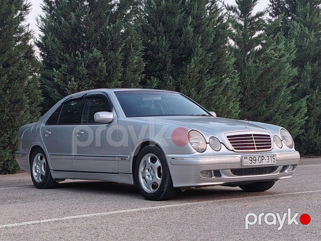 Mercedes E 220, 2.2 L, 2000 il, 395 000 km — Avtomobillər, Sabirabad (2)