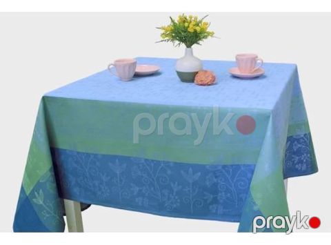 Süfrə Беларуськi Лён Травы, kətan, ölçüsü 150x250 sm, Belarusiya Kətan — Bakı
