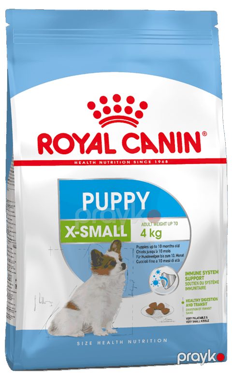 Quru yem Royal Canin X-small pupy xırda cins küçükləri üçün, 500 q — Bakı