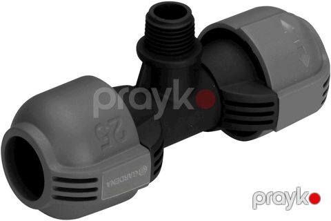 T-tipli birləşdirici Gardena 2787-20 Quick & Easy xarici yiv ilə 25 mm х 3/4 — Bakı