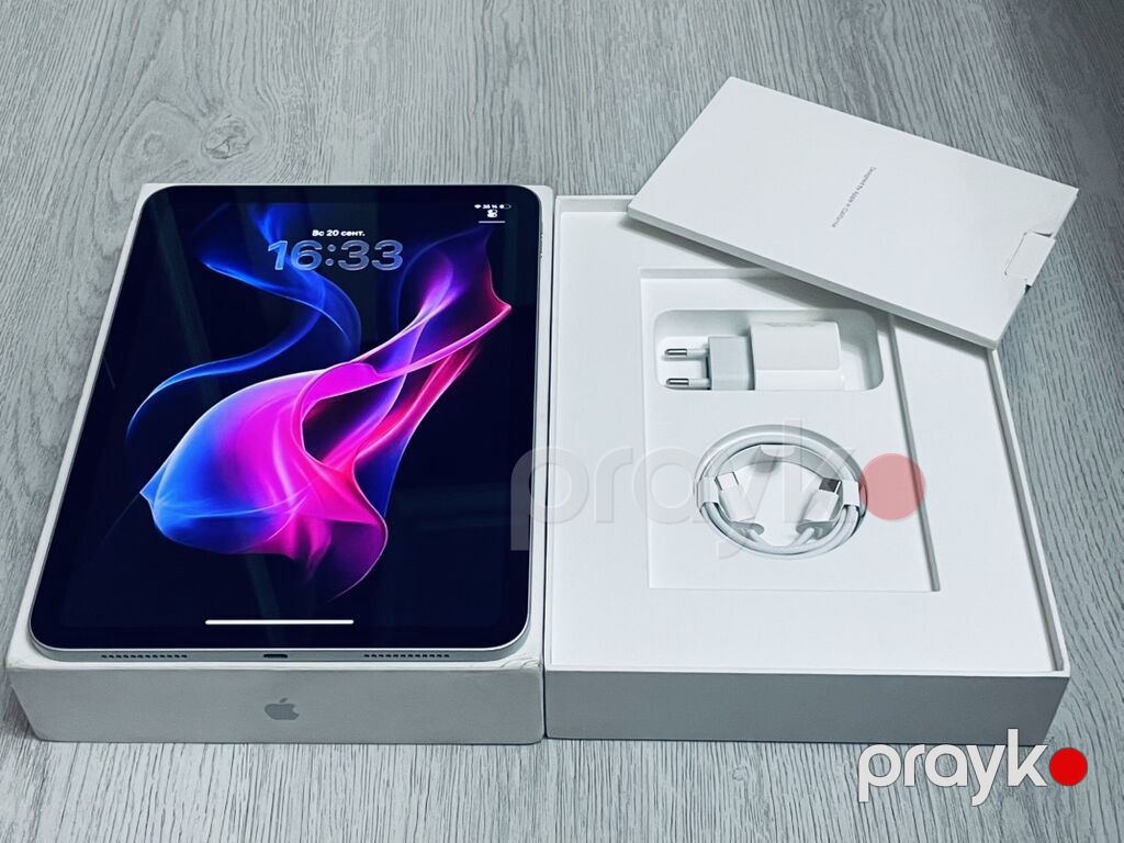 Apple iPad a/16 11-inch 128 gb yaddaş ideal vəziyyətdə pil 96% — Apple, Bakı (3)