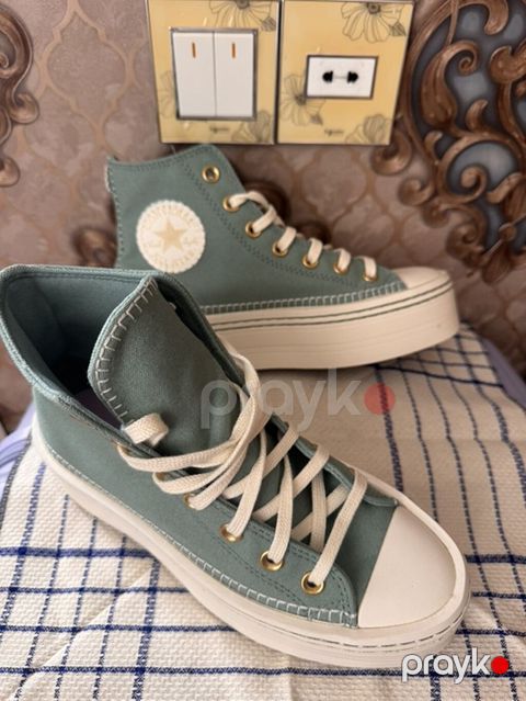 Məhsul: Yüksək boğazlı platforma krossovkalar (Converse All Star — Bakı