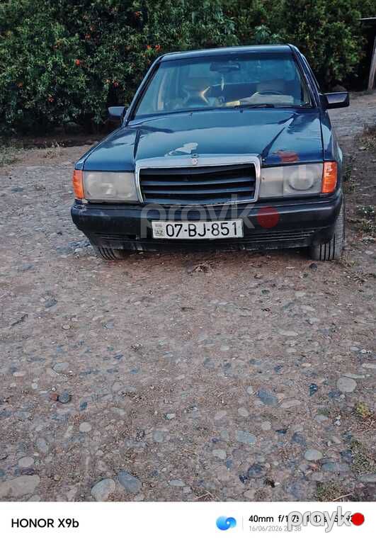 Mercedes 190, 2.0 L, 1988 il, 616 000 km — Avtomobillər, Cəlilabad (3)
