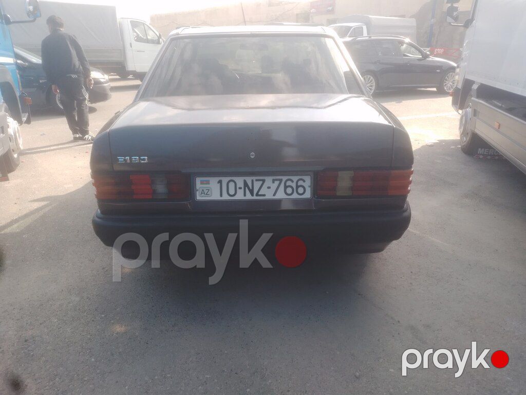 Mercedes 190, 2.0 L, 1991 il, 756 800 km — Avtomobillər, Sumqayıt (6)
