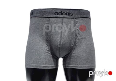 Kişilər üçün bokserlər Adonis ADNS_07, boz, pambıq/elastan, ölçü S — Bakı