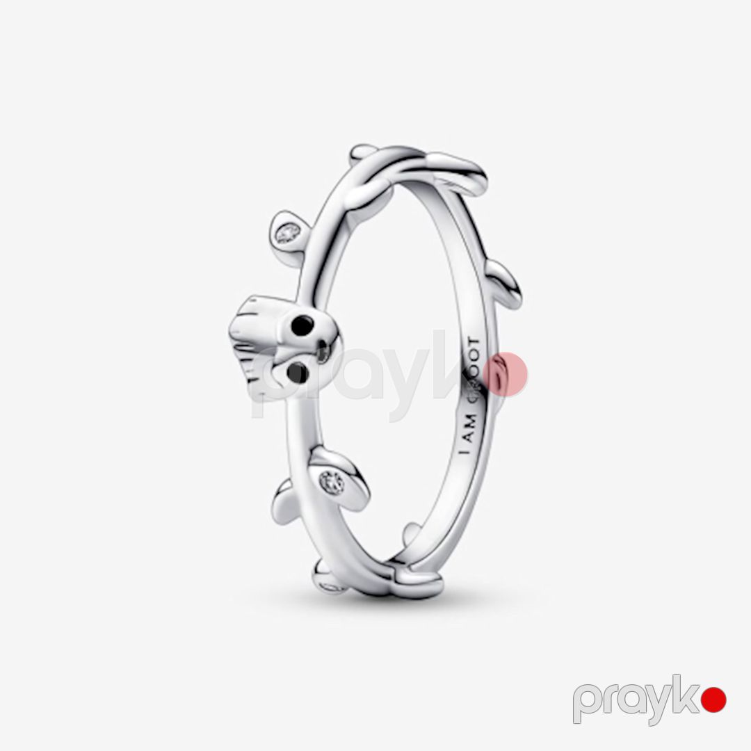 Qadınlar üçün gümüş üzük TT Silver PNK001-18, gümüşü — Mallar, Bakı (2)