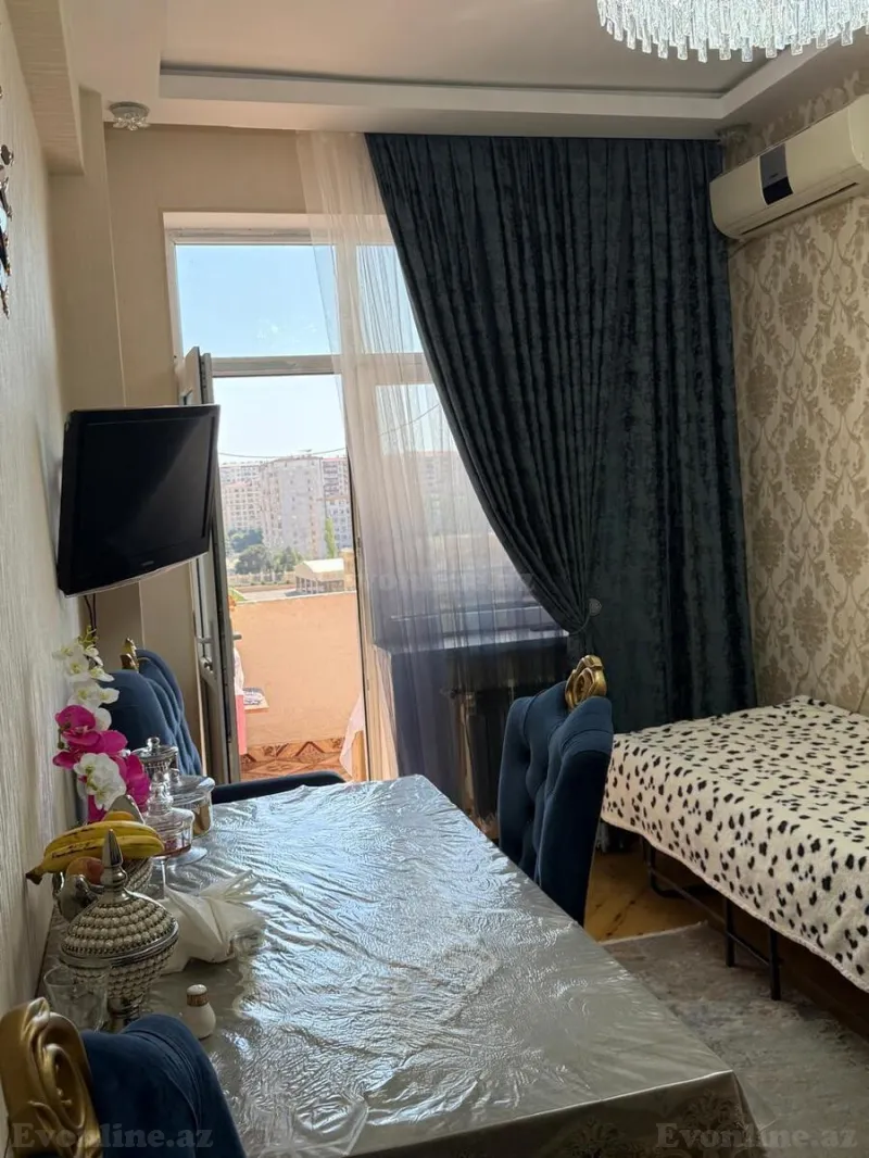 Satılır 2 otaqlı Mənzil Yeni tikili 55 m² Bakı, Xətai r., Həzi Aslanov m — Bakı