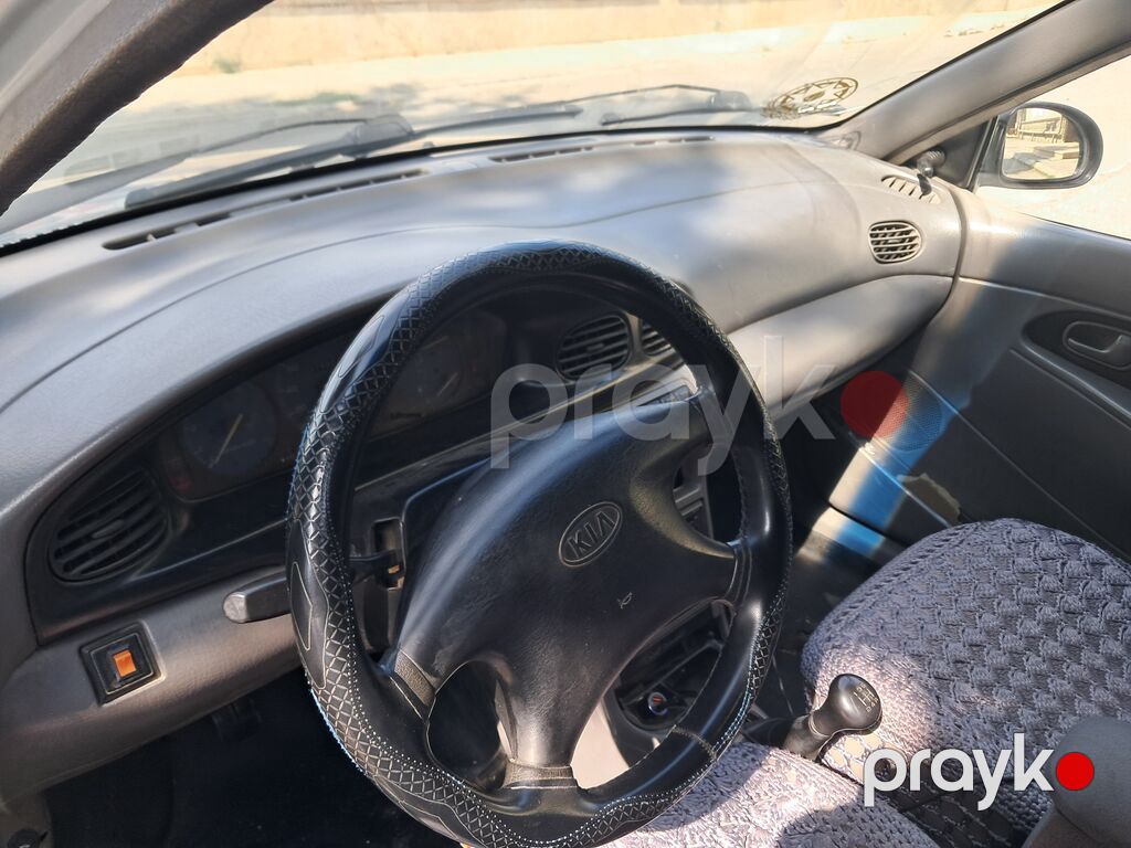 Kia avella sedan - Gümüşü rəng, 4 qapı - Nömrə: 10-FA-781 (AZ) — Avtomobillər, Digah (4)