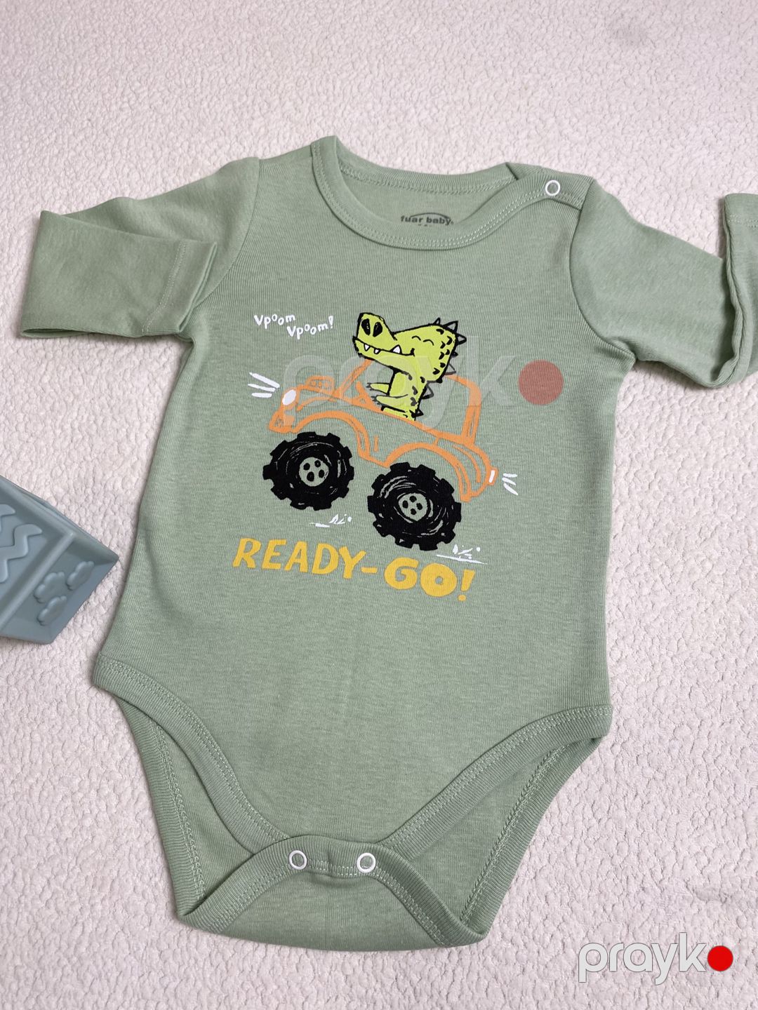 Bodi 0633, yaşıl, pambıq, ölçü 9-12 ay — Mallar, Bakı (2)