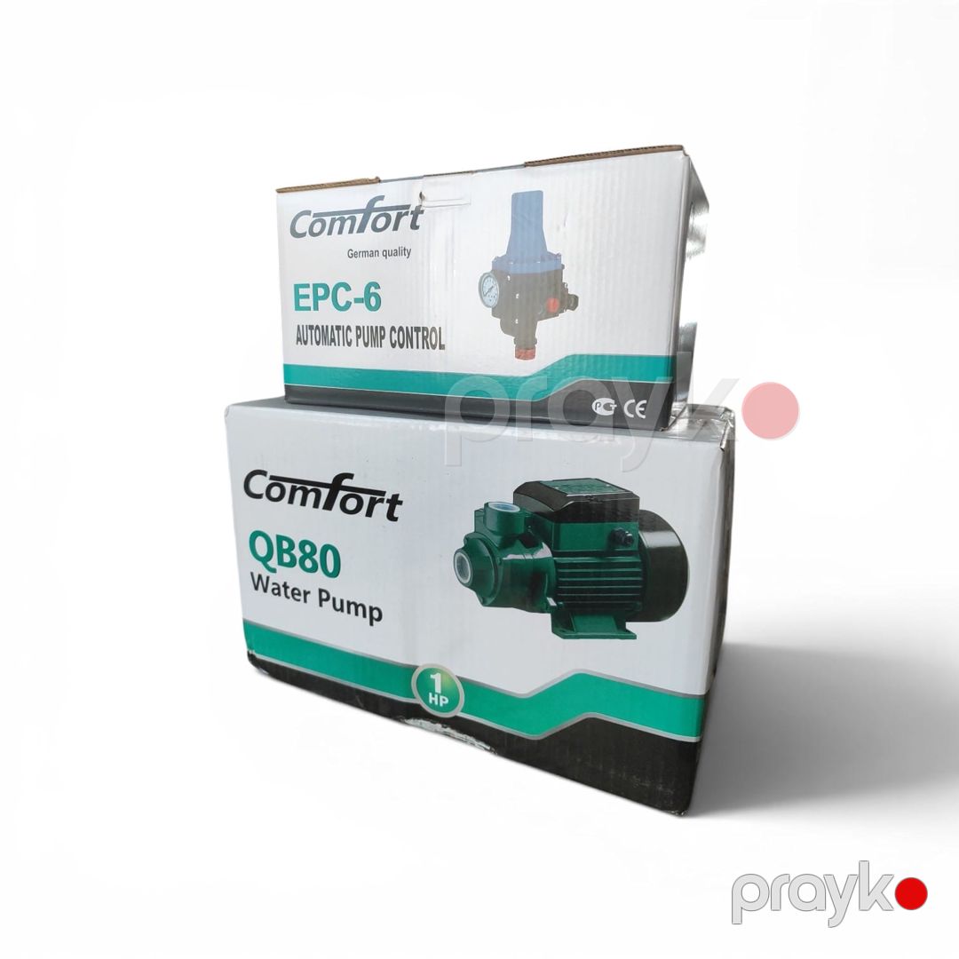 Su nasosu Comfort QB80 + Hidrofor dəsti — Mallar, Bakı (2)