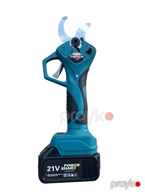 Bağban qayçısı Zhongyang 7 mm 28 sm 21V Göy — Bakı