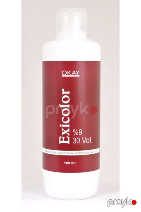 Krem-oksidləşdirici Exicolor 9% / 30vol 1000 ml — Bakı