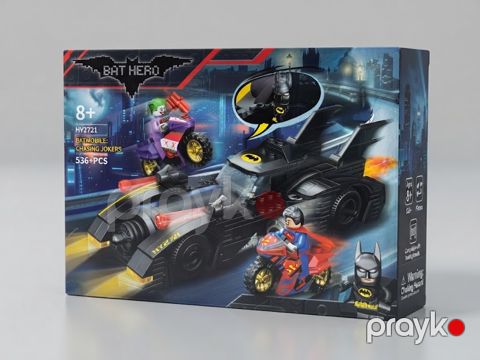 Konstruktor Bat Hero HY2721, 8+ yaş, 536 element — Bakı