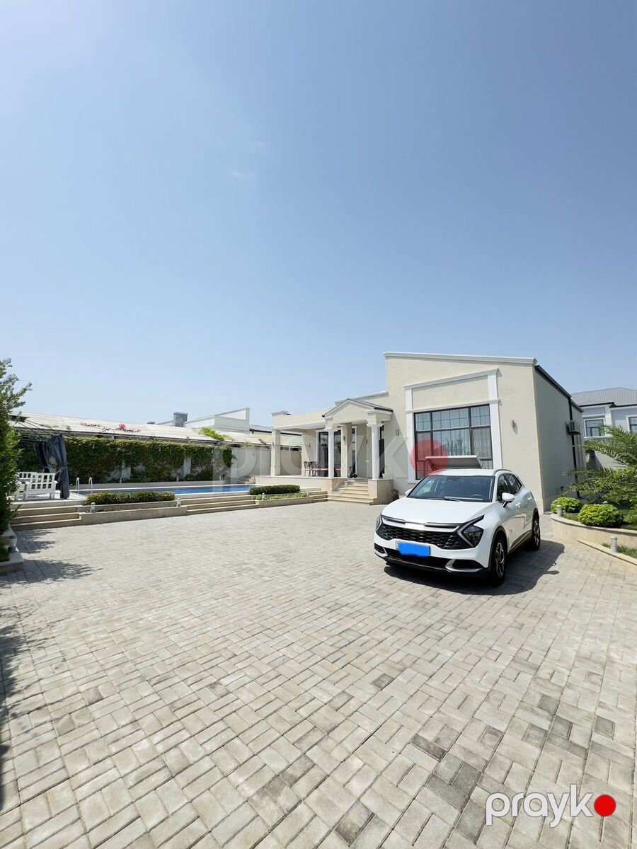 Satılır 5 otaqlı həyət evi/bağ evi 400 m² — Ev, villa, Bakı (2)