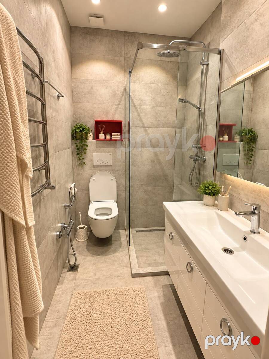 İcarəyə verilir 5 otaqlı yeni tikili 245 m² — Mənzil, Bakı (9)