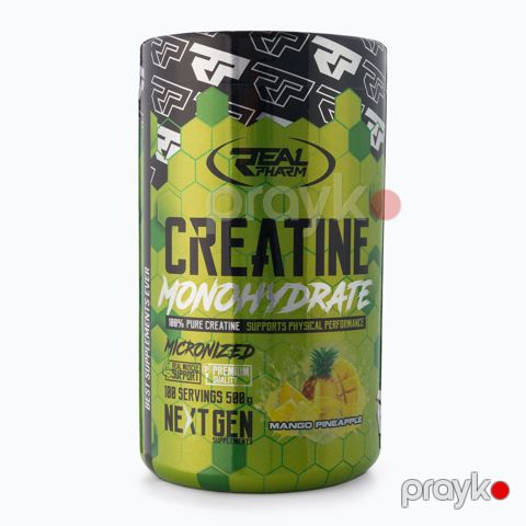 Kreatin Real Pharm Creatine Monohydrate Mango-Pineapple 500 q — Bakı