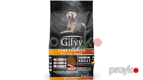 Quru yem Gifyy Premium Adult Dog yetkin itlər üçün, quzu əti ilə, 15 kq — Bakı