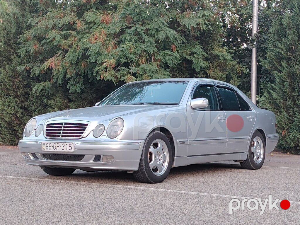 Mercedes E 220, 2.2 L, 2000 il, 395 000 km — Avtomobillər, Sabirabad (3)