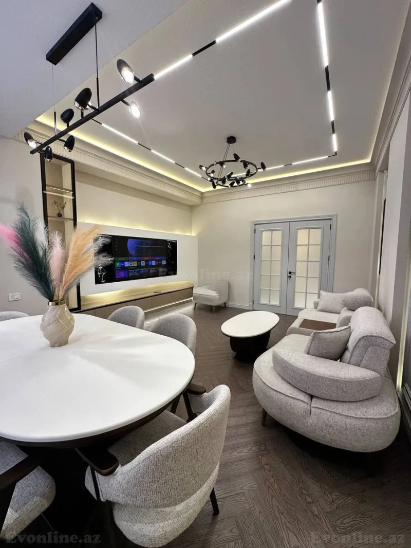 Satılır 3 otaqlı Mənzil Yeni tikili 135 m² Bakı, Nəsimi r., Nizami m — Mənzil, Bakı (2)