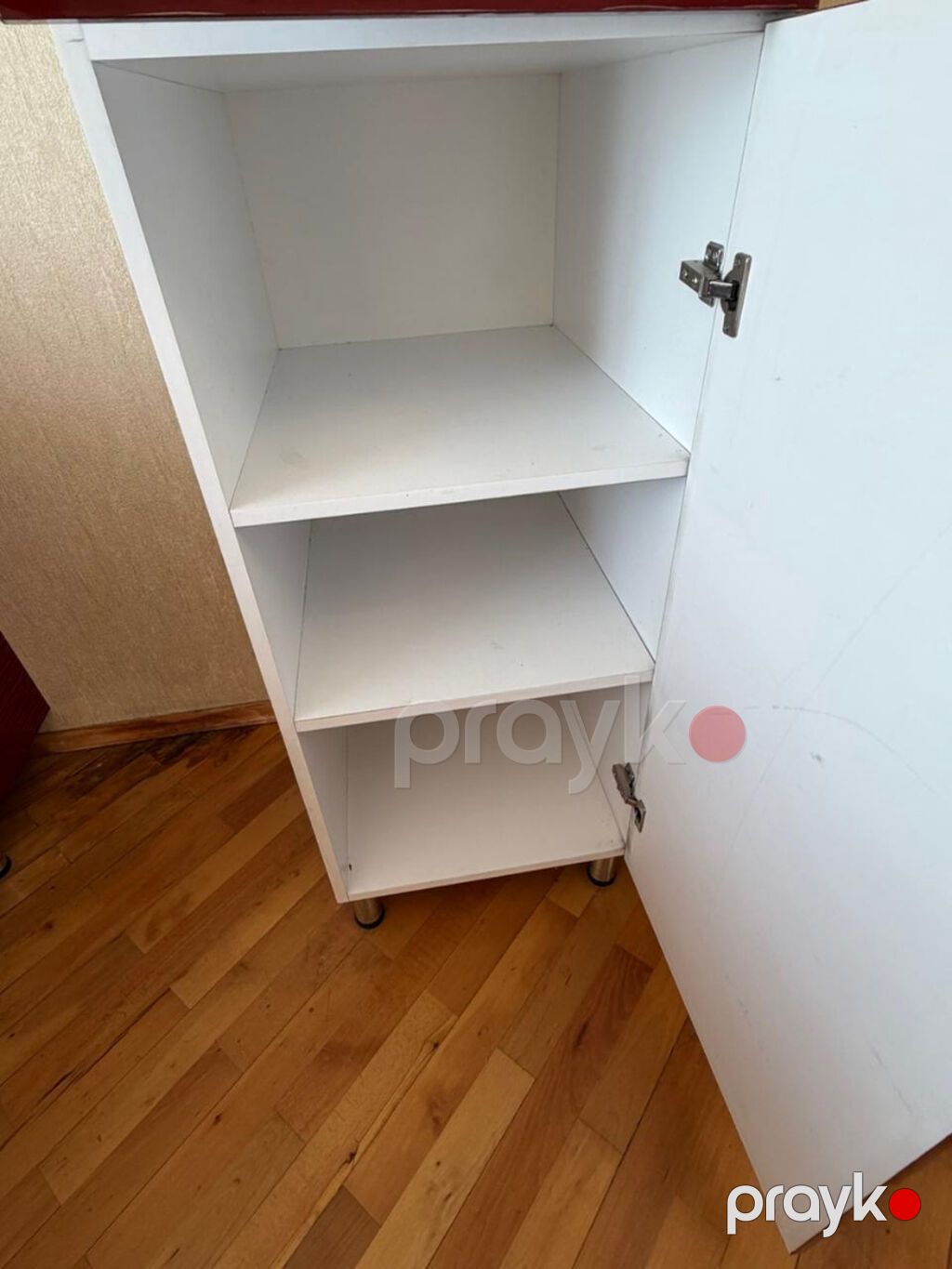 Mətbəx şkafları dəsti - Material: ağ rəngli laminat/MDFlam panellər — Mətbəx mobilyası, Bakı (3)