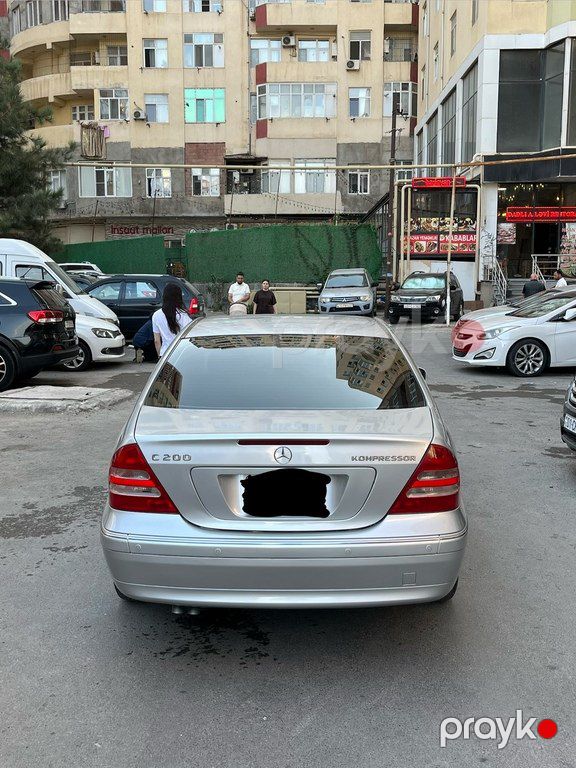 Mercedes C 200, 2.0 L, 2000 il, 227 000 km — Avtomobillər, Bakı (5)