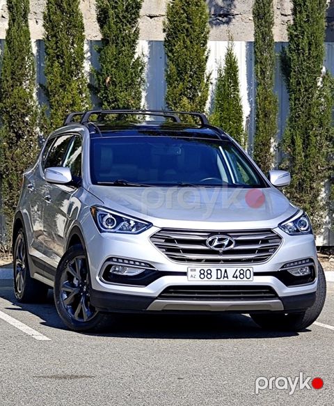 Hyundai Santa Fe, 2.0 L, 2016 il, 95 000 km — Bakı