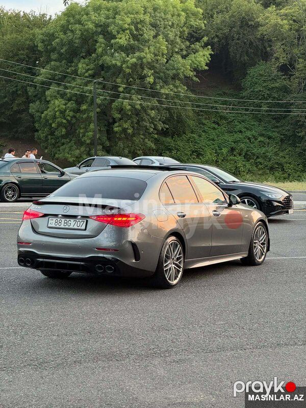 Mercedes C43 AMG, 2022 il — Minik avtomobili icarəsi, Bakı (6)