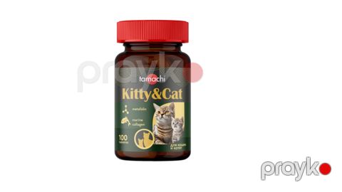 Vitaminlər Tamachi Kitty&Cat, pişiklər üçün, 100 əd — Bakı
