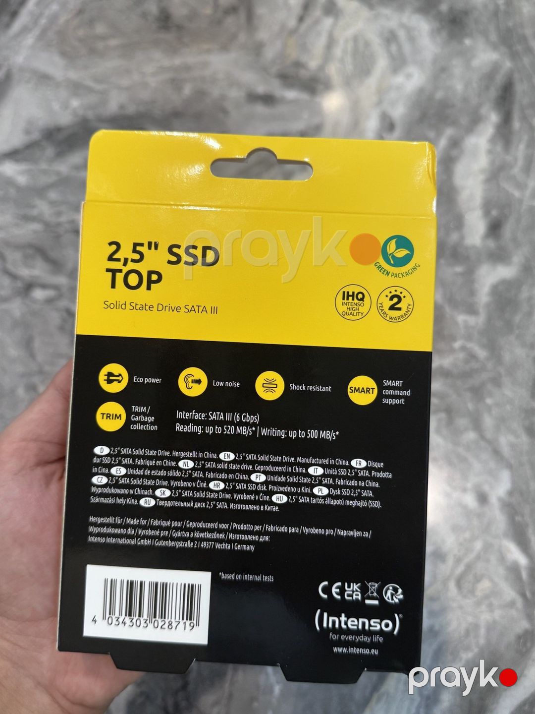 İntenso 1TB SSD — Kompüterlər və noutbuklar, Bakı (2)