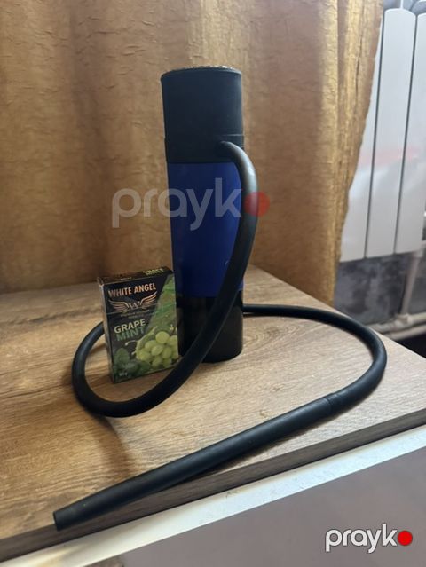 Kompakt şüşəsiz qəlyan (portable hookah) dəsti – Silindr formalı — Digah