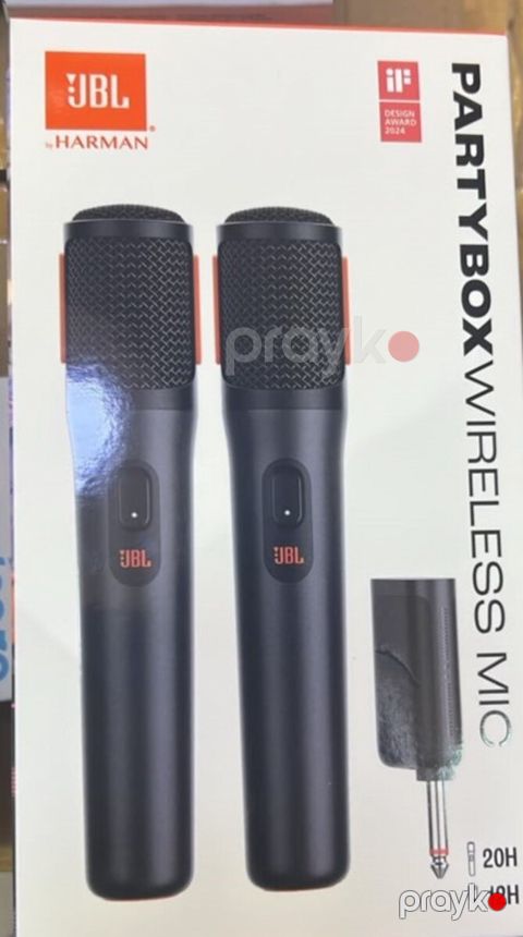 Original JBL PartyBox Wireless Mic (İkili şunursuz mikrofon dəsti) — Bakı