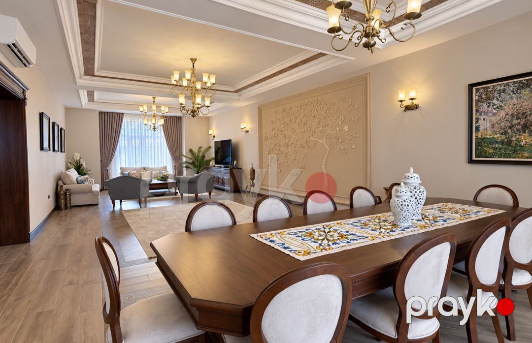 Satılır 6 otaqlı həyət evi/bağ evi 500 m² — Ev, villa, Bakı (9)