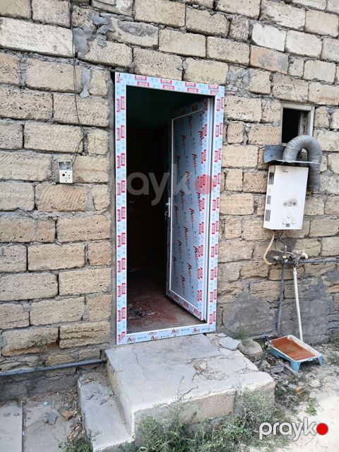 Kirayə üçün kiçik həyət evi (1 otaq) - Plan: 1 geniş otaq — Masazır