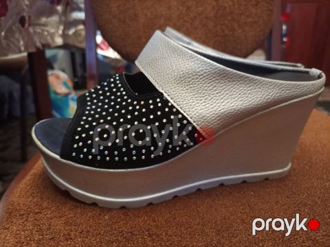 Qadın platforma dabanlı sandal – Kito - Brend: Kito - Model: Açıq — Bakı