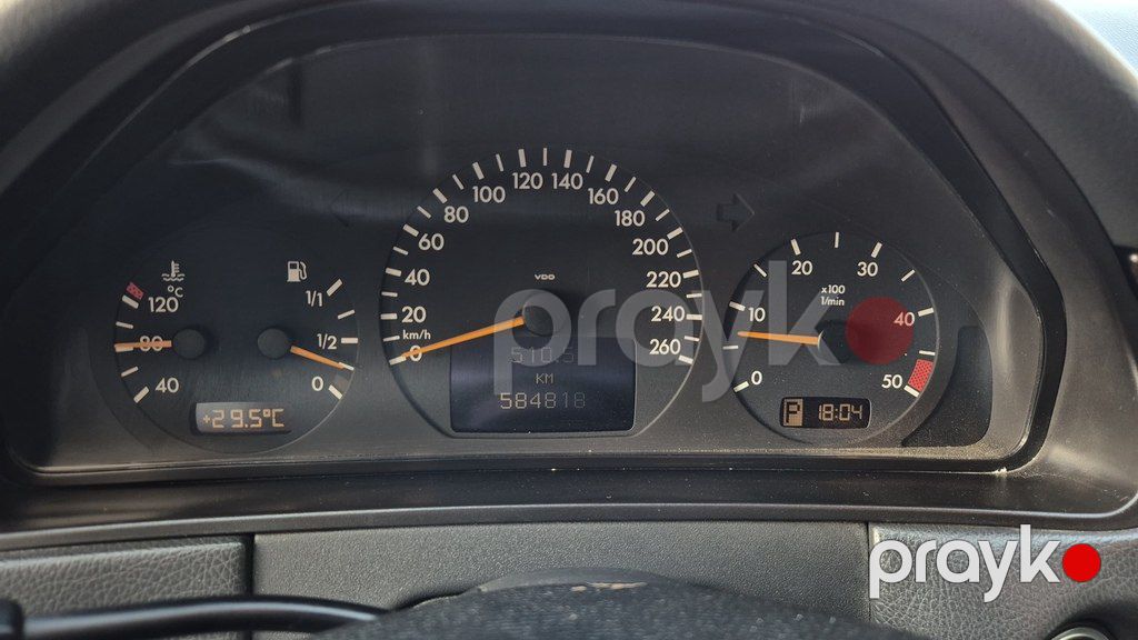 Mercedes E 320, 3.2 L, 2000 il, 585 000 km — Avtomobillər, Bərdə (9)