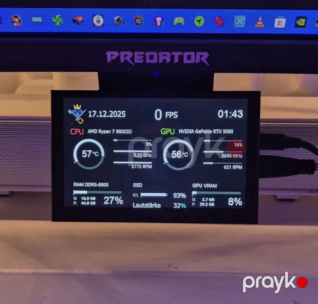 Lesown 5 inç sensor universal ekranı — Kompüterlər və noutbuklar, Bakı (8)