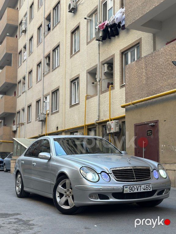 Mercedes E 220, 2.2 L, 2005 il, 440 000 km — Avtomobillər, Bakı (5)