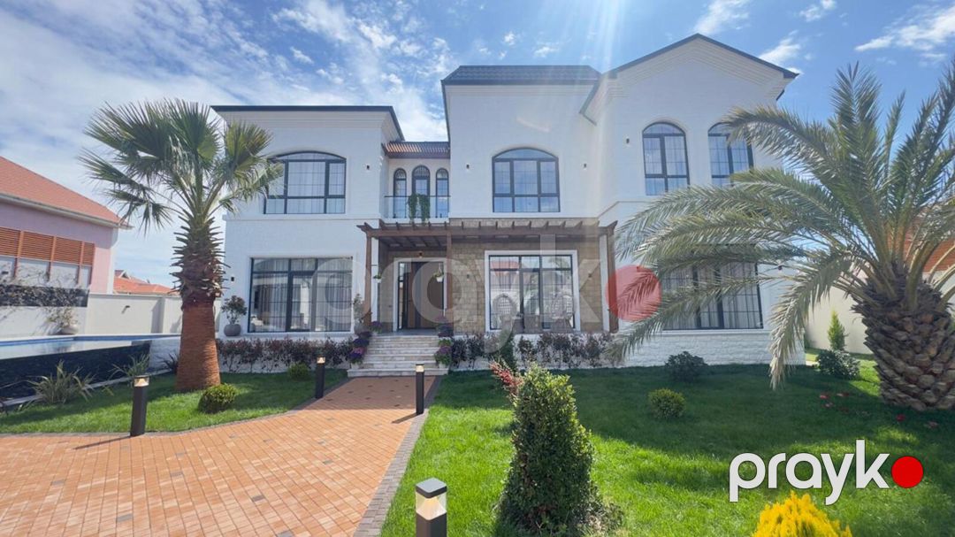 Satılır 6 otaqlı həyət evi/bağ evi 500 m² — Ev, villa, Bakı (2)