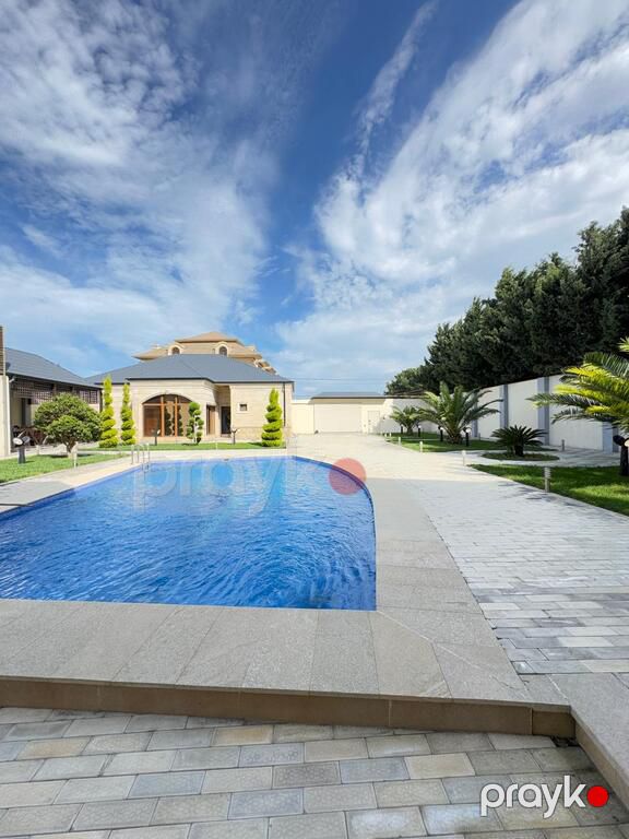 Satılır 6 otaqlı həyət evi/bağ evi 400 m² — Ev, villa, Bakı (3)