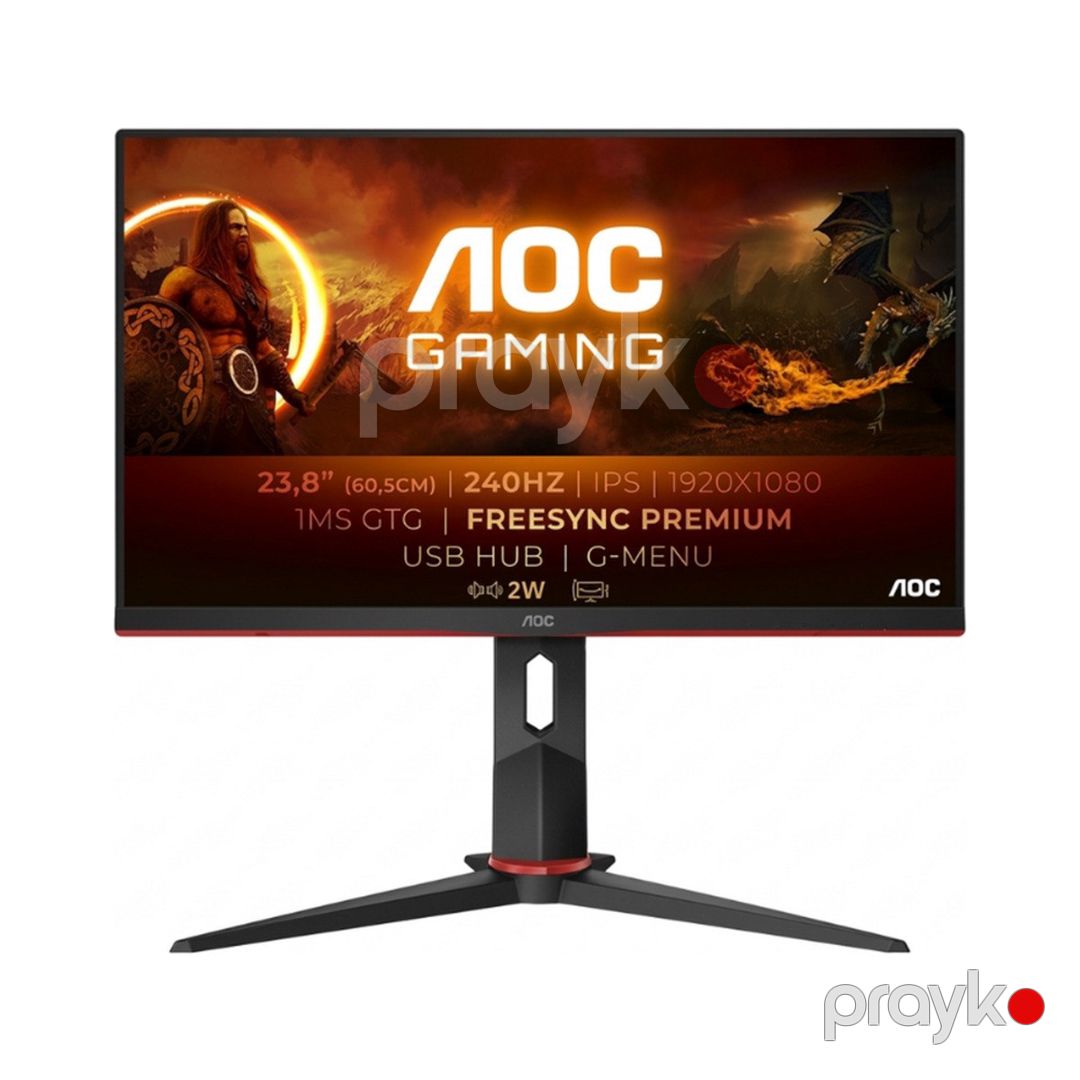 Gaming Monitor AOC 23.8" (24G2ZU/BK) — Kompüterlər və noutbuklar, Bakı (2)
